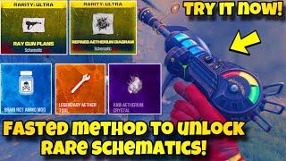 FASTEST Farming Guide To Get RAYGUN & RARE Schematics In MW3 Zombies Solo Tier 3 Guide