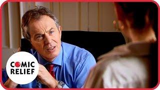 Lauren Cooper meets Tony Blair  Comic Relief