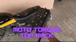 Attaching Moto Torque Top rack on CB 350 RS  Full Guide