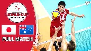 Japan  Australia - Full Match  Men’s Volleyball World Cup 2019