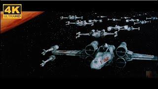 4K Star Wars 1977 Original  Despecialized - Battle of Yavin - Full Battle