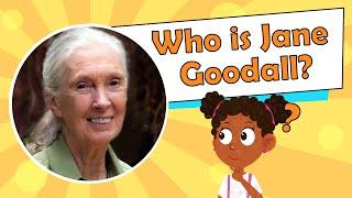 Who is Jane Goodall?  Jane Goodall Facts  Facts about Jane Goodall  Chimp Facts for Kids