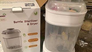 Grownsy Bottle Sterilizer and Dryer Review