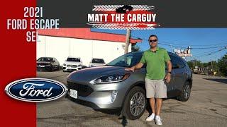 2021 Ford Escape SEL a good SUV to buy?  FULL REVIEW  Matt the car guy