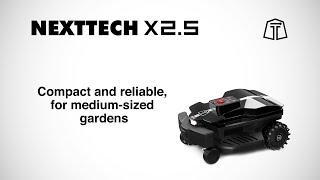 TECHLine Robot NEXTTECH X2 5  Compact and reliable for medium-sized gardens