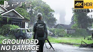 The Last of Us 2 PS5 Aggressive & Stealth Gameplay - HILLCREST  GROUNDED  NO DAMAGE   4K60FPS .