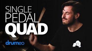 How To Play A Single Pedal Quad