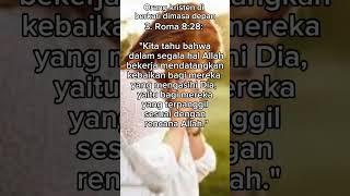 Ini Alasan orang Kristen diberkati Masadepannya #renunganpagi #motivasi #ayatalkitabyangmenguatkan