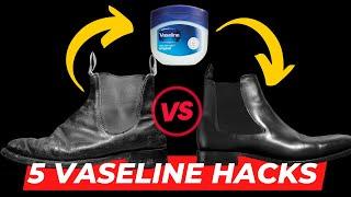 5 VASELINE HACKS for men - men hacks men accessories