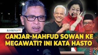 Hasto Beberkan Jadwal Ganjar-Mahfud Sowan ke Megawati