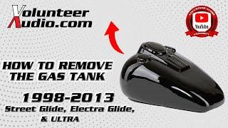 How to Remove the Gas Tank on a 1998-2013 Harley Davidson® Street Glide Electra Glide or Ultra