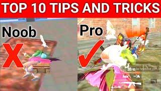 TOP 10 TIPS AND TRICKS IN PUBG MOBILE LITE  PUBG LITE ME PRO PLAYER KAISE BANE  PUBG MOBILE LITE