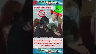 Viral. Dua sejoli digr€bek warga saat m€sum di ruang Tamu #shorts #viralshorts #mesum