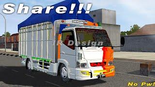 Share Livery Canter Mbois by Alan Dharma S  Mod bussid Terbaru