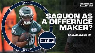 A DIFFERENCE MAKER Can Saquon Barkley bring the MOJO for the Philadelphia Eagles?   Get Up