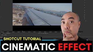 Shotcut How To Create Cinematic Effect Film Look Letterbox Effect  Shotcut Tutorial