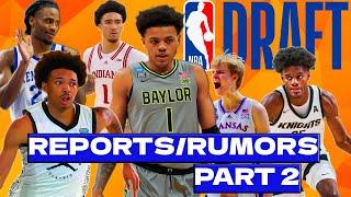 NBA Mock Draft 2023 Pt 2 All Rumors Surrounding Each Player - Picks 11-19