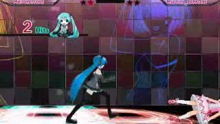 M.U.G.E.N Hatsune Miku MMD VS Kaname Madoka