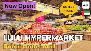 LuLu Hypermarket NOW OPEN at Dubai Outlet Mall AMAZING Deals & Offers 4K Grocery Shopping Tour