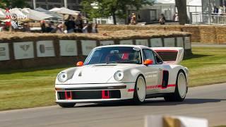 2024 Goodwood Festival of Speed BEST of Day 4 - Verstappen Pastrana Crash Drift Burnouts