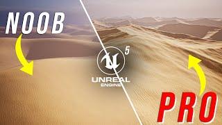 Unreal Engine 5 Procedurally Desert Dune Tutorial