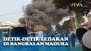 Kepanikan Warga Saat Ledakan di Bangkalan Madura