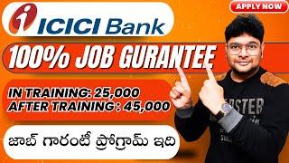 ICICI Bank PO Job Vacancy 2023  ICICI JOB GUARANTEE PROGRAM 2024  LATEST JOBS 2024  @VtheTechee