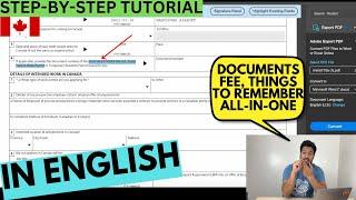 HOW TO APPLY PGWP INSIDE CANADA  STEP-BY-STEP TUTORIAL  POST-GRADUATION WORK PERMIT  IN ENGLISH