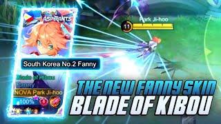 THE NEW ASPIRANT FANNY SKIN BLADE OF KIBOU THE BEST SKIN EVER?  RANKED GAMEPLAY  MLBB