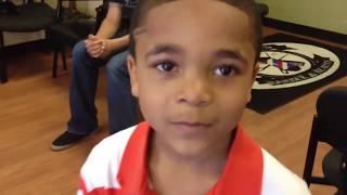CAN 6 YEAR OLD WIN BARBERSHOP BACKFLIP CONTEST vs Adult