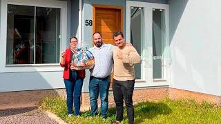 MOMENTO ÚNICO ENTREGA DE CHAVES - CASA MODERNA DE 2 QUARTOS EM TERRENO DE 200M²