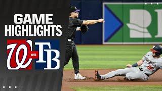 Nationals vs. Rays Game Highlights 62924  MLB Highlights