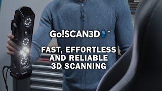 GoSCAN SPARK Fast and reliable 3D scanning