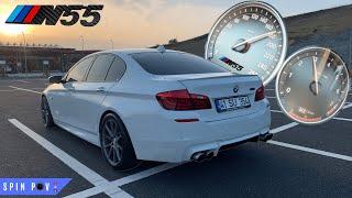 2011 BMW 535 i N55 WITH CUSTOM EXHAUST - POV Test Drive Binaural Audio