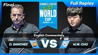 Final - Daniel SANCHEZ vs Myung Woo CHO Sharm El Shikh World Cup 2022