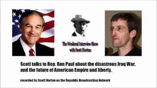 Ron Paul on the Weekend Interview Show with Scott Horton 10162004