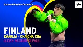 Käärijä - Cha Cha Cha  Finland   National Final Performance  Eurovision 2023