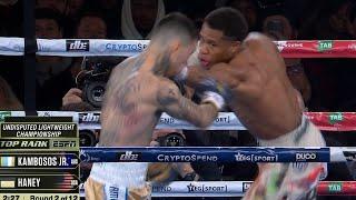 Every Jab Devin Haney Landed On George Kambosos Jr In The 1st Fight  Rematch Oct 15 ESPN