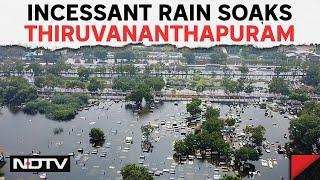 Kerala News  Incessant Rain Soaks Thiruvananthapuram City Submerged In Water