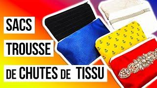  Sacs à main et trousses DIY à partir de chutes de tissu  Couture Académie 