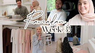 Ramadan Week 3 Vlog Cooking with my Husband Family Dinners Catching up