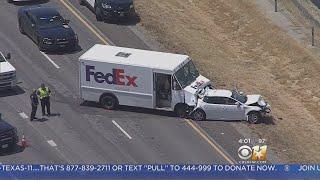 1 Killed In Accident Involving FedEx Truck In Fort Worth