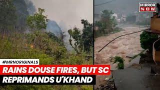 Uttarakhand Rains  Rain Batters Uttarakhand But Brings Relief In Forest Fires  English News