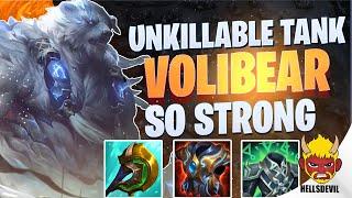 WILD RIFT  Unkillable Tank Volibear Is SO STRONG  Challenger Volibear Gameplay  Guide & Build