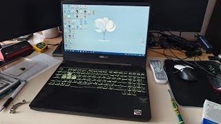 Asus Tuf FX505D смотрим что внутри. Разборка.