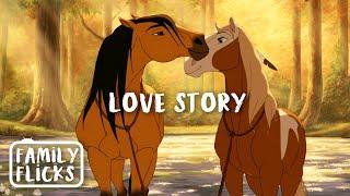 The Love Story Of Spirit And Rain  Spirit Stallion of the Cimarron 2002  Family Flicks