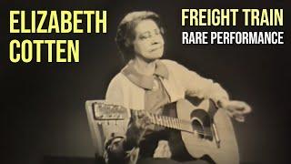 Elizabeth Cotten - Freight Train Rare Live Performance