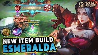 Terbaru Item Build Esmeralda 2021  Gameplay Esmeralda  Ryan Agera  Mobile  Legends