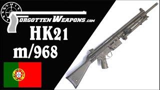 HK21 or Portuguese m968 The H&K G3 Grows into a Light Machine Gun