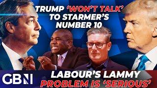 SERIOUS Trump WONT talk to Number 10  Nigel Farage will be President Trumps link in the UK